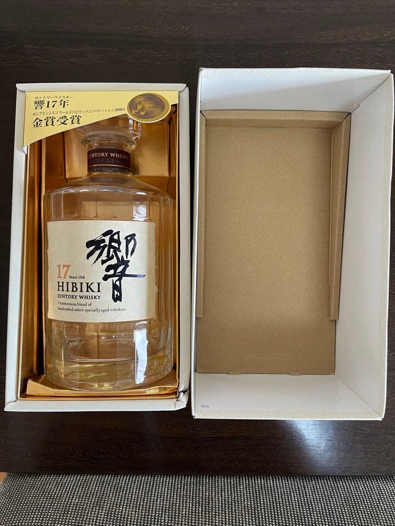 響 17年 ウイスキー パッケージ空箱6個セット
