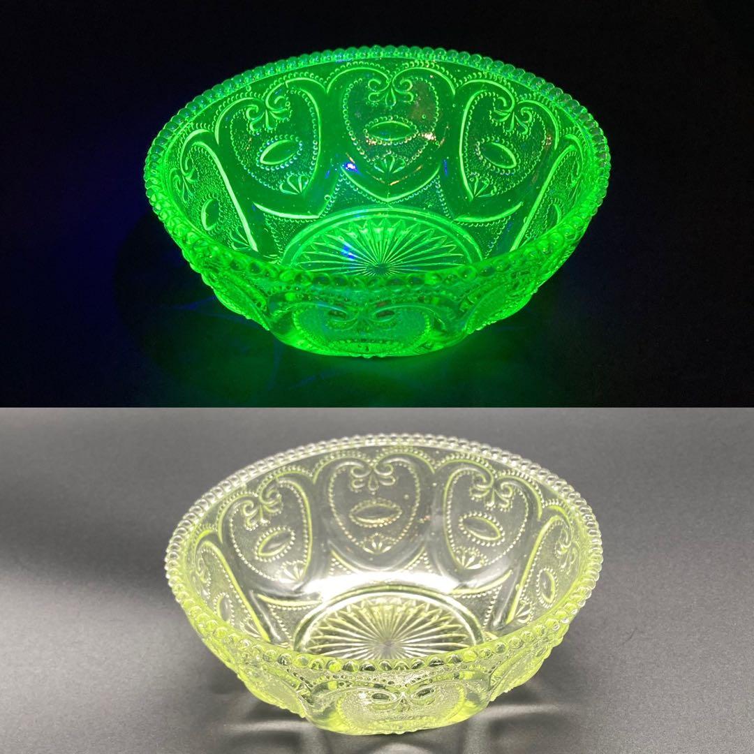 ウランガラス 鉢