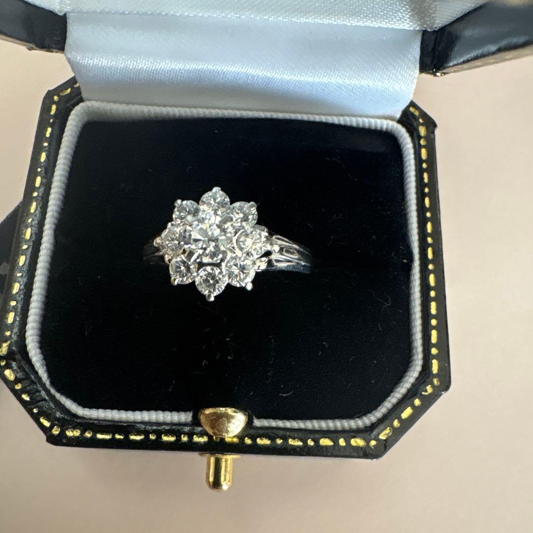 天然ダイヤリング 1.０２ct(計) １５号