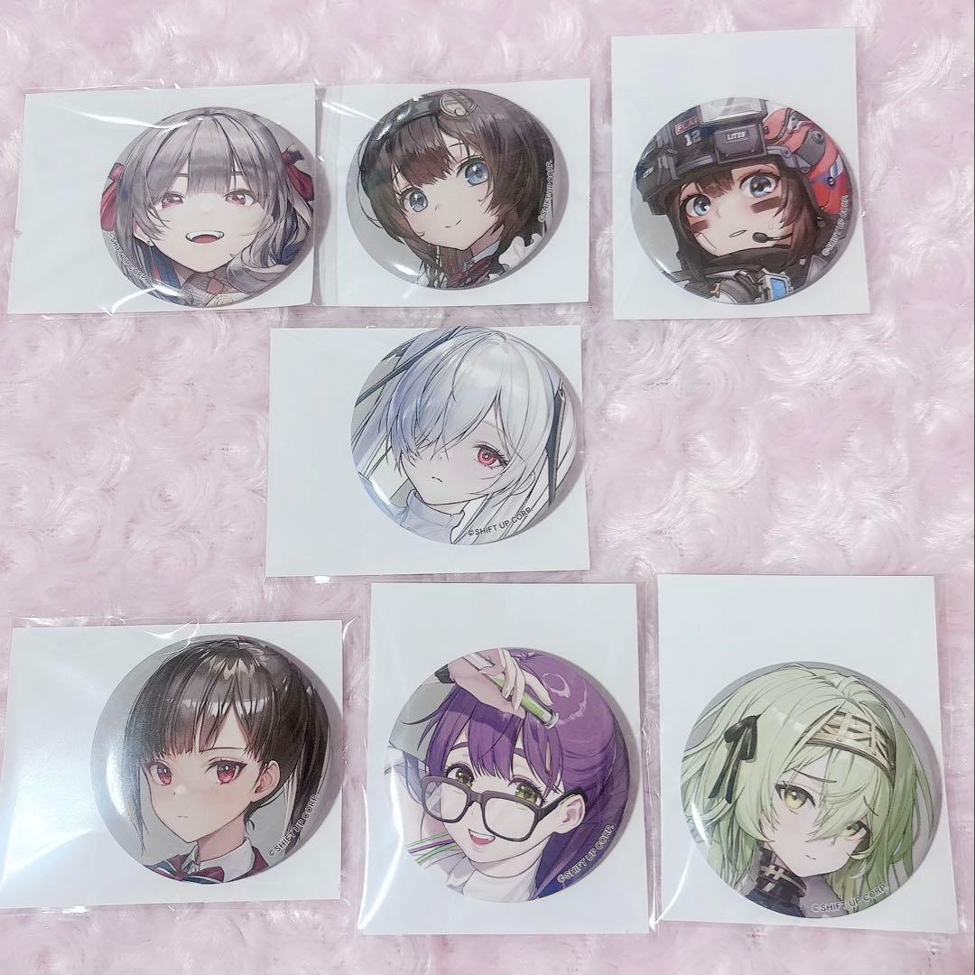 NIKKE展 ニケ展 勝利の女神 NIKKE ニケ 缶バッジ シンデレラ セット