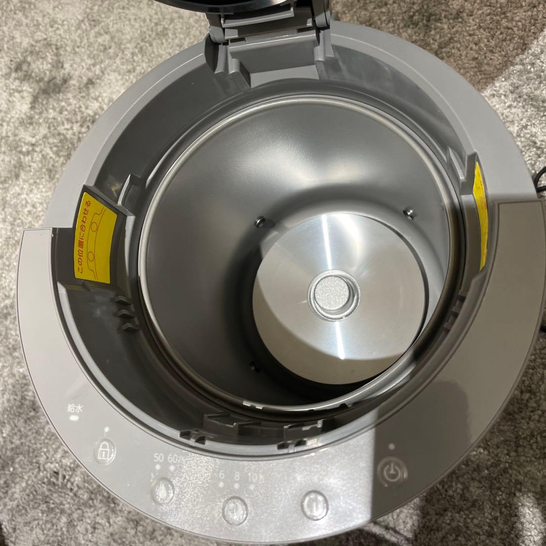 IRIS OHYAMA スチーム加湿器 AHM-MHU40A-H グレー - メルカリ