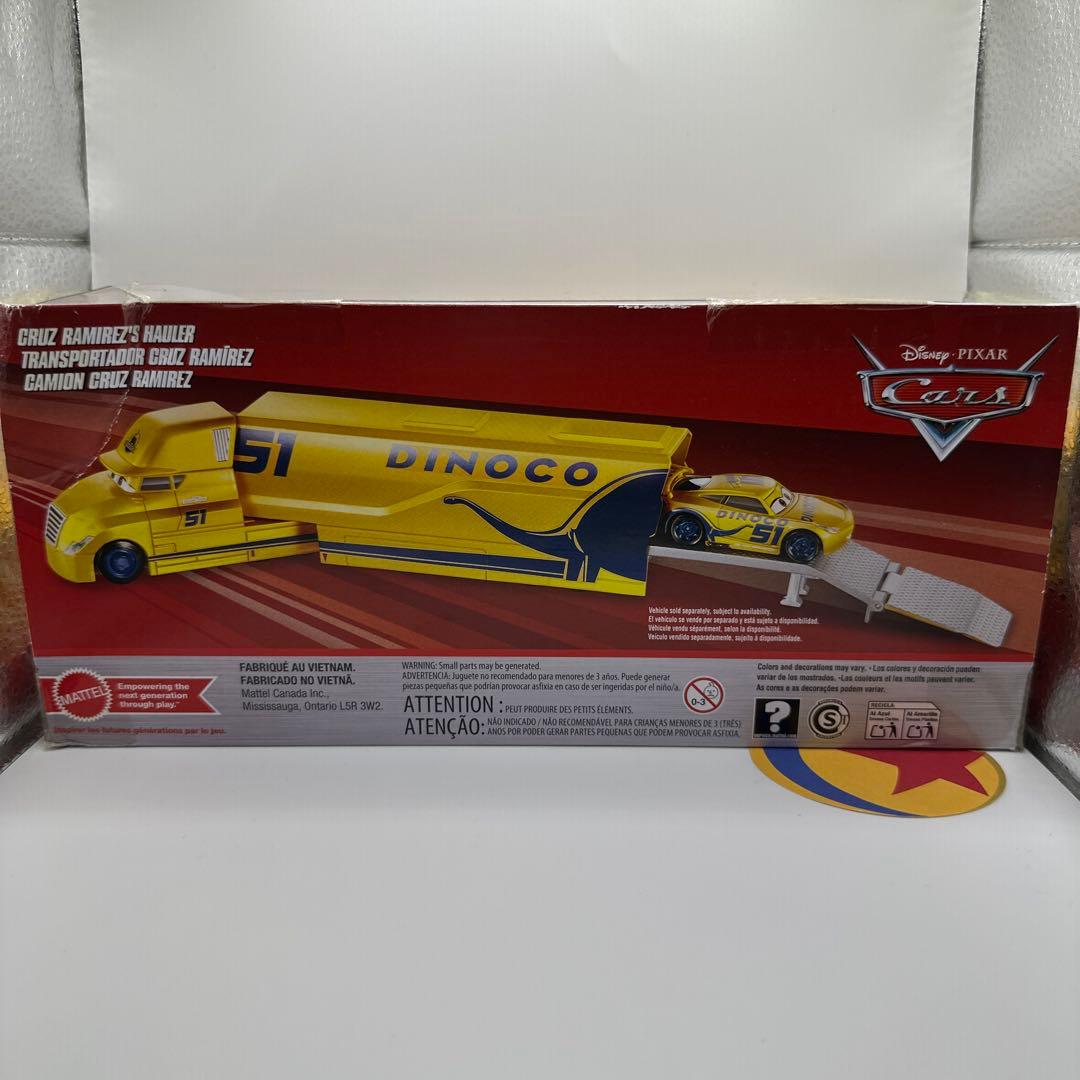カーズ マテル CRUZ RAMIREZ'S HAULER ミニカー ピクサー