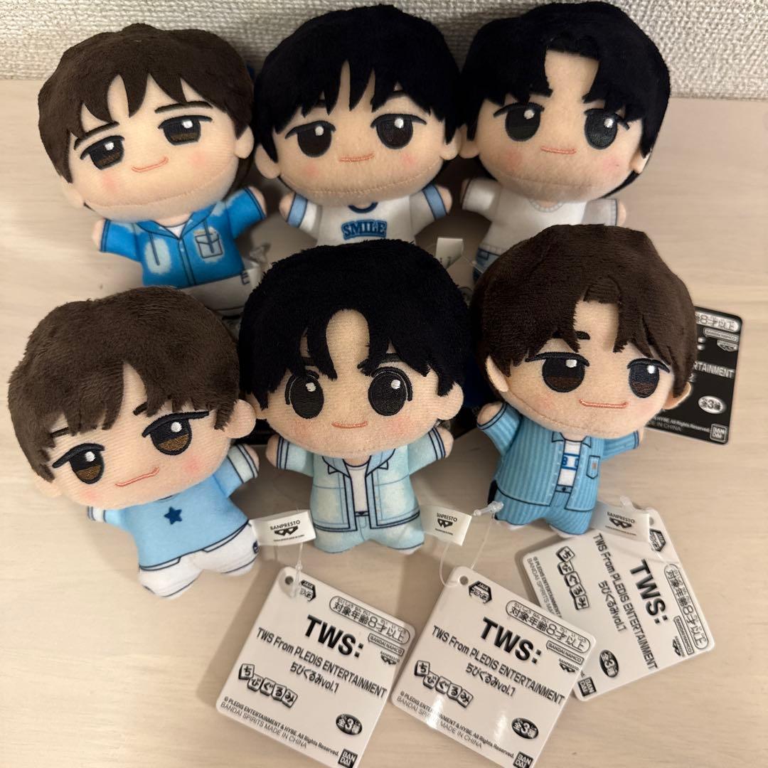 TWS トゥアス ちびぐるみ 6種セット ナムコ限定 コンプリート コンプ