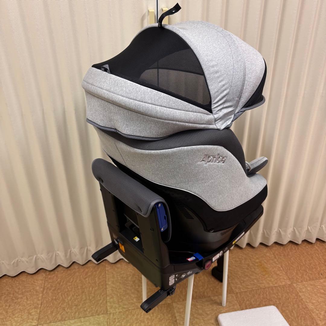 クリーニング済 ☆美品☆ アップリカ クルリラ ISOFIX 全て揃ってい