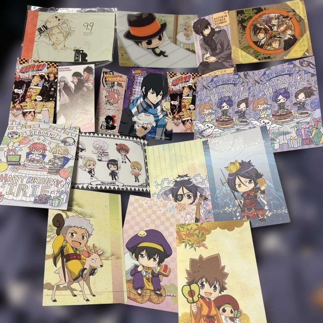 公*o様 【リボーン】ブロマイド・ポストカード・クリアファイル・下敷き・など紙類