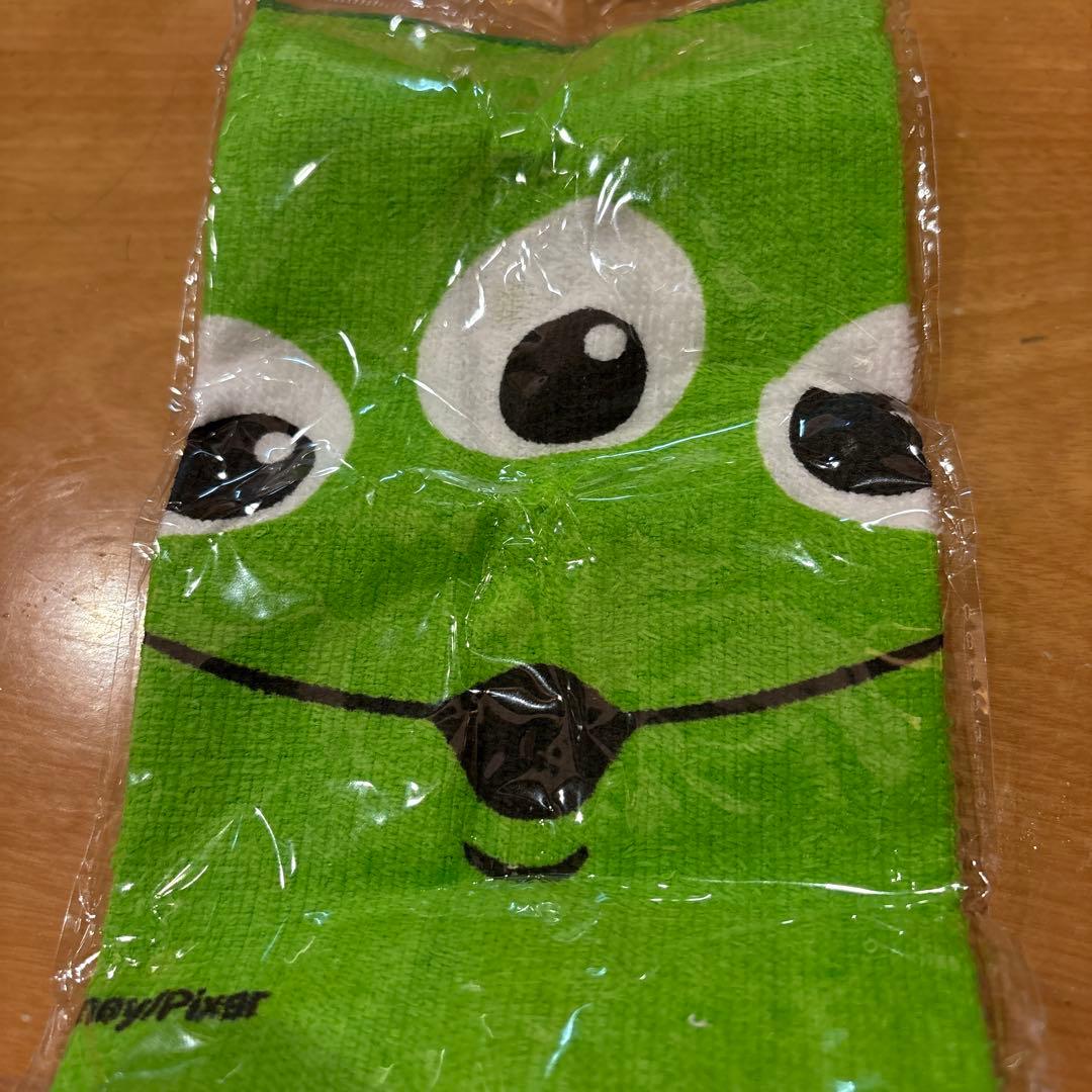 ディズニー フェイスタオル 青