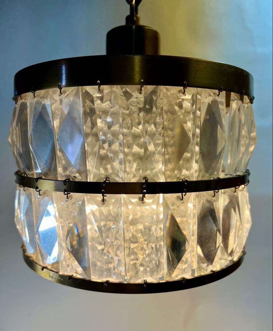 グリーンシャンデリア 5灯 チェーン式