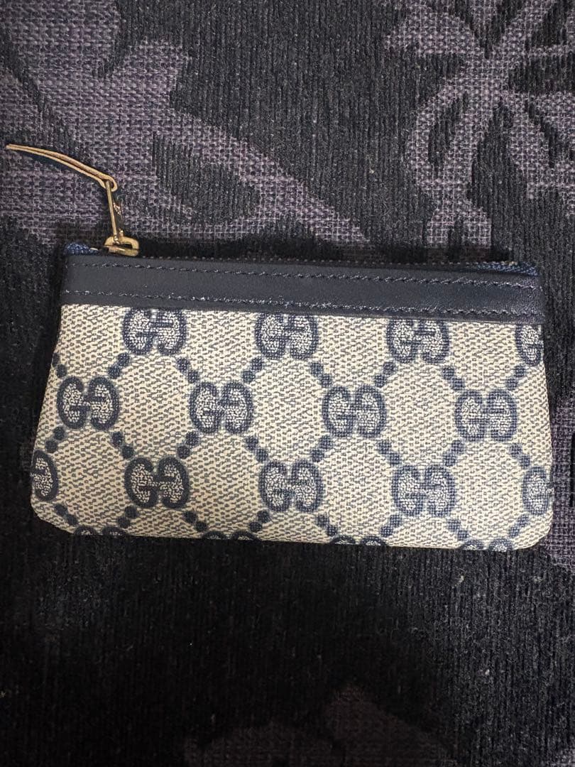 GUCCI GGパターン ポーチ 小銭入れ　箱付き