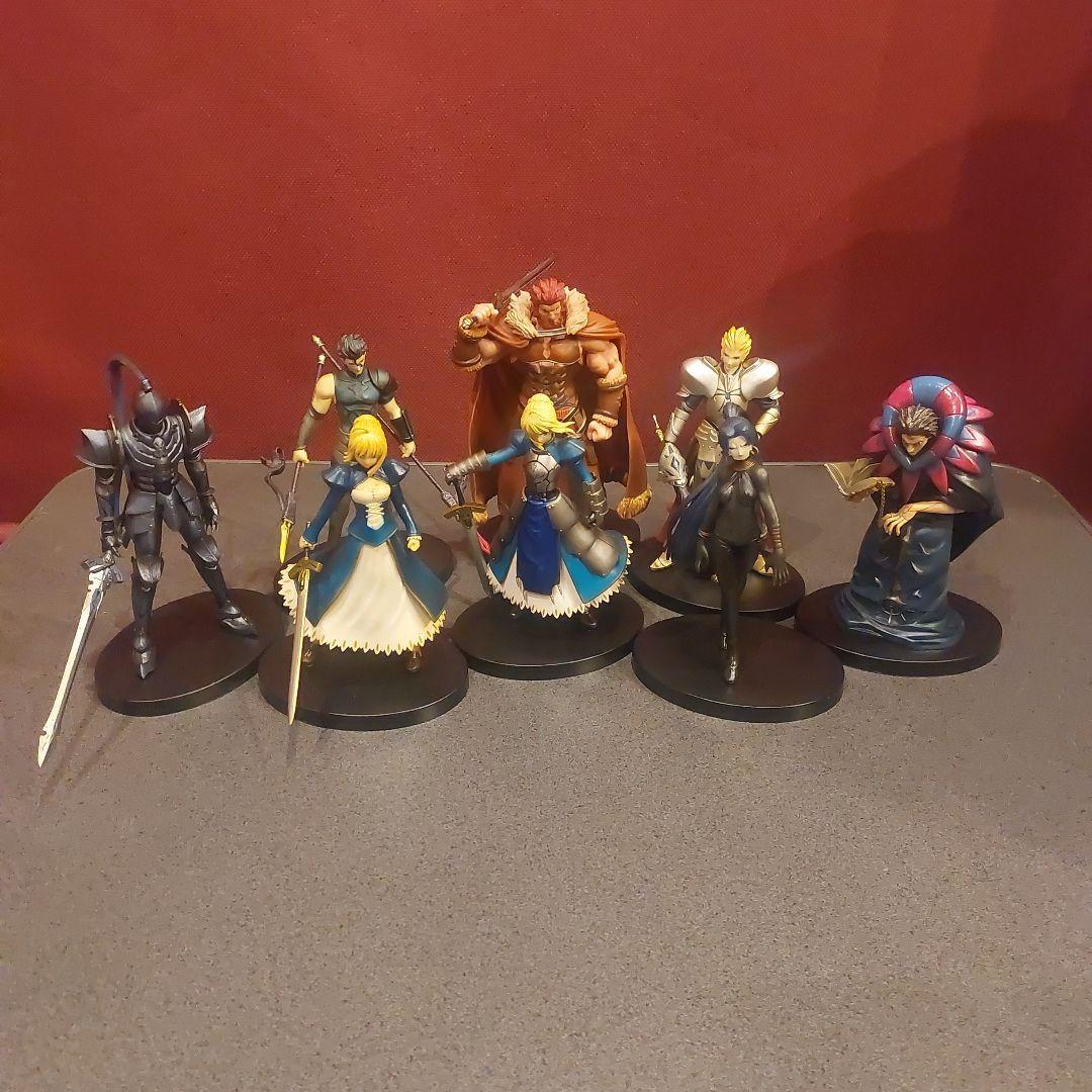 fate╱Zero　DXFサーヴァントフィギュア 8体セット