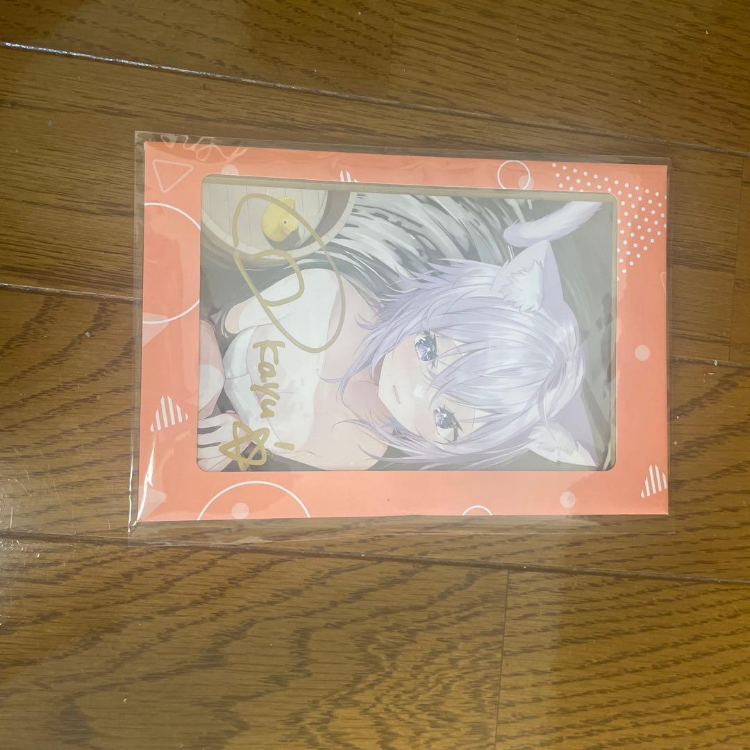 猫又おかゆ　ポストカード