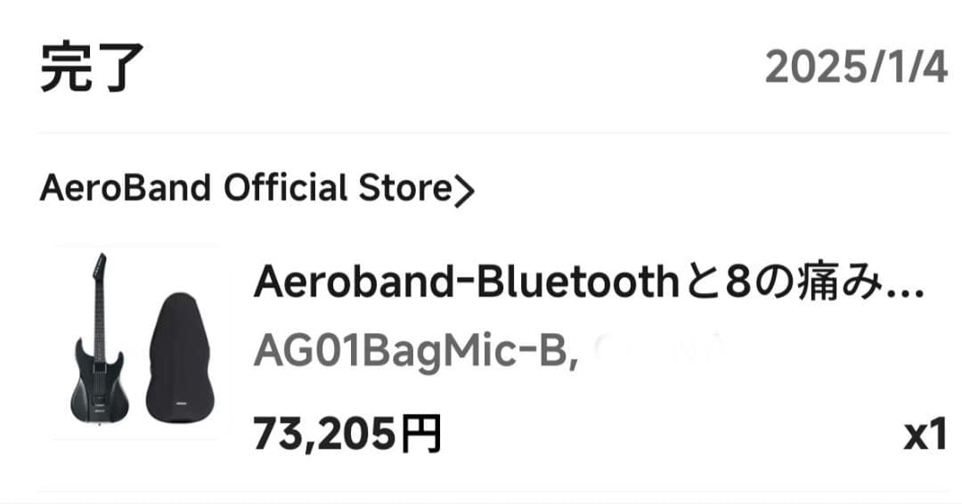 aeroband　エアロバンド　ギター、ギターケース、マイク