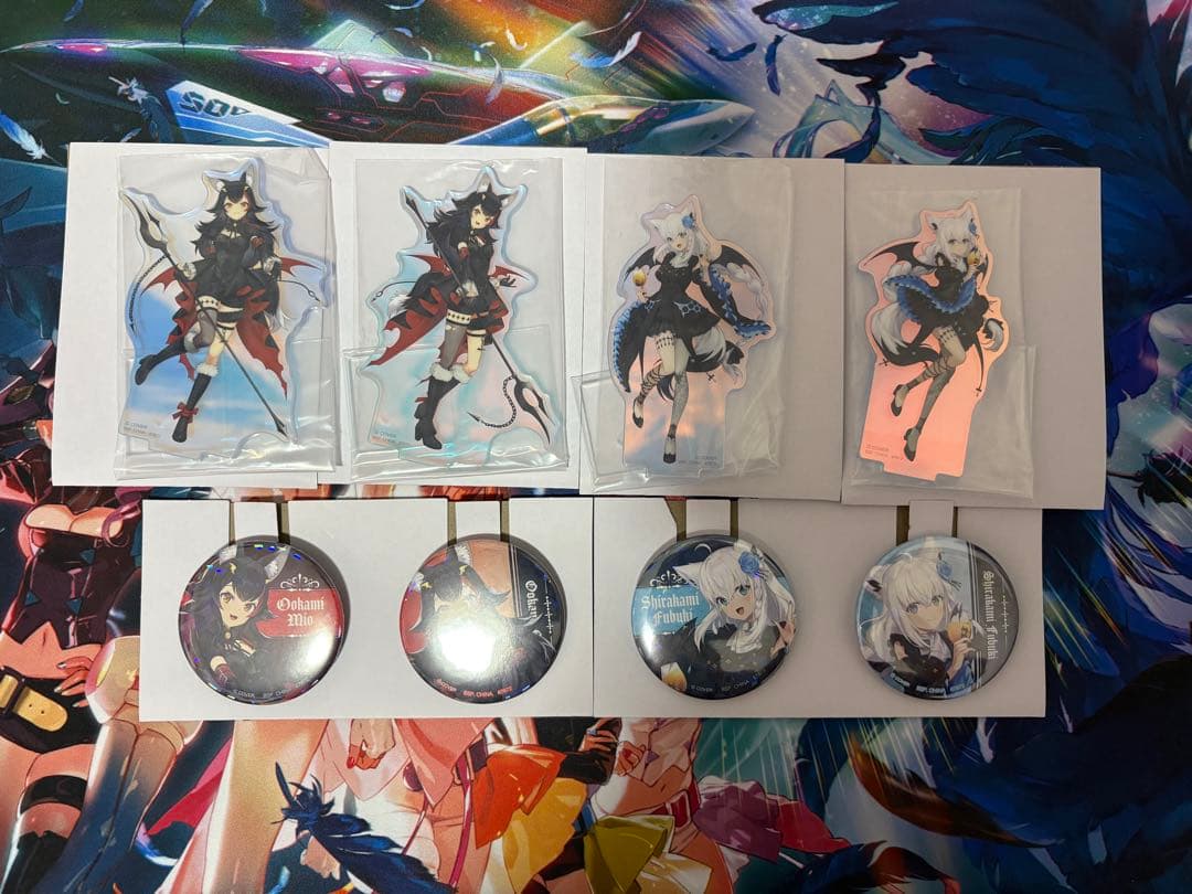 一番くじ ホロライブ ～Villain Style～ 白上フブキ 大神ミオセット