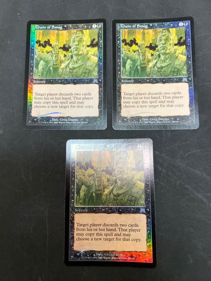 MTG 煙霧の連鎖 英語 foil 3枚セット MTG 煙霧の連鎖 英語 foil 3枚セット MTG 煙霧の連鎖 foil Chain of