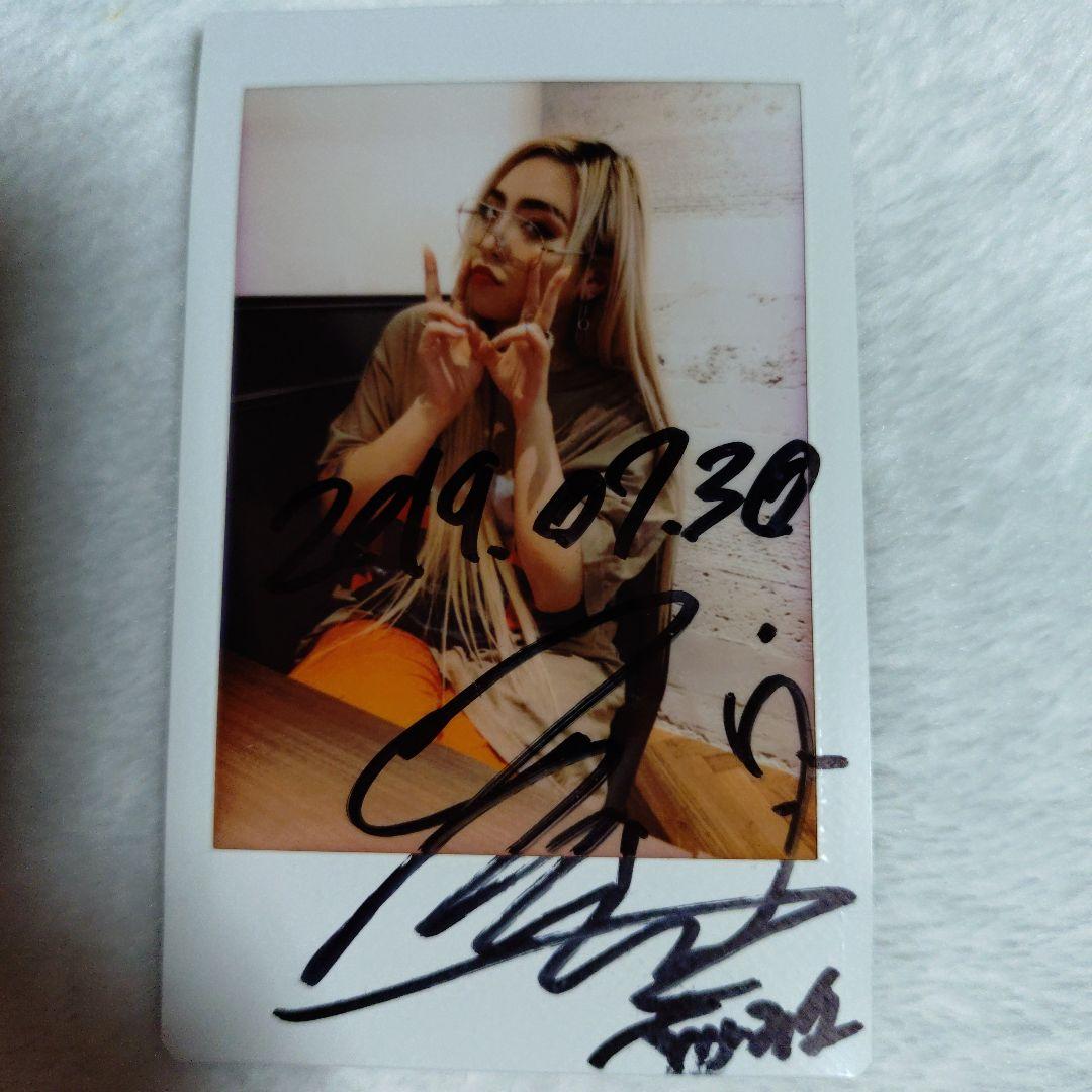 ちゃんみな 直筆サイン チェキ