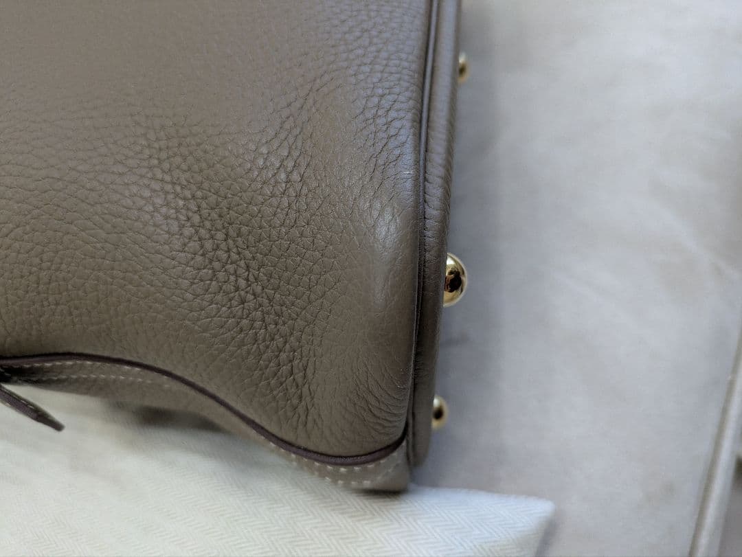 【売約済み】ボリード31 エトゥープ　ゴールド金具