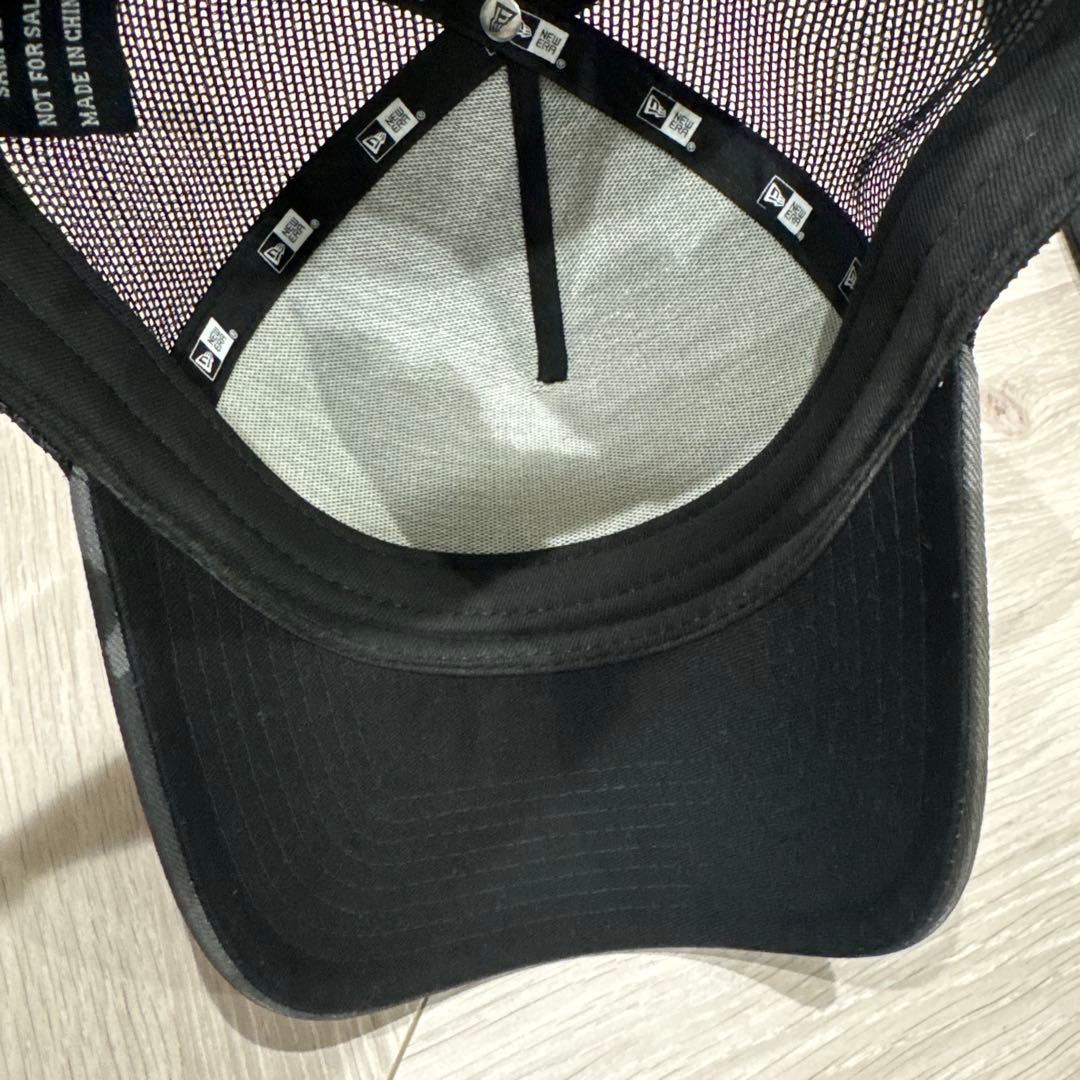 New Era 堀口恭司サイン入りキャップ ブラック・カモフラージュ - メルカリ