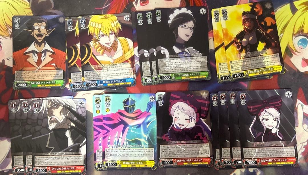 ひ*ー様 ヴァイスシュヴァルツ オーバーロード デッキパーツ まとめ