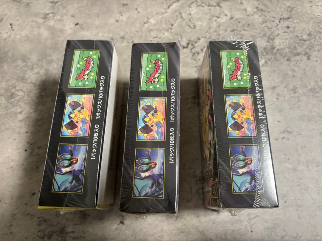 ポケモンカードMEGAドリームexシュリンク付き3BOX 即購入可