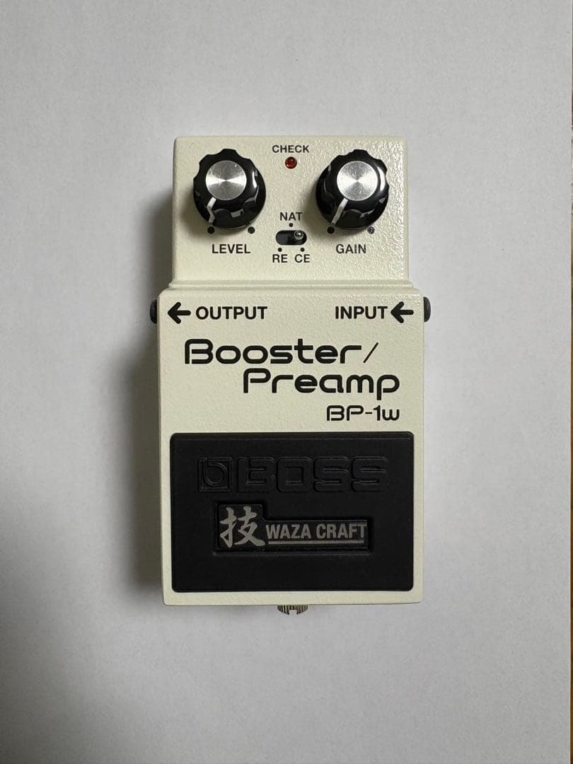 ギター BOSS BP-1W Amazon.com: BOSS BP-1W Booster/Preamp | Premium Waza Craft Guitar
