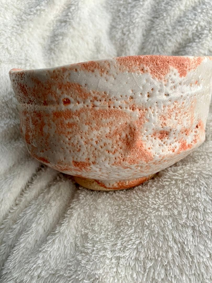 志野　茶碗 （大型）　どんぶりにも 磁器志野大茶(茶漬け碗・飯丼・大茶碗)|食器通販の陶磁庵