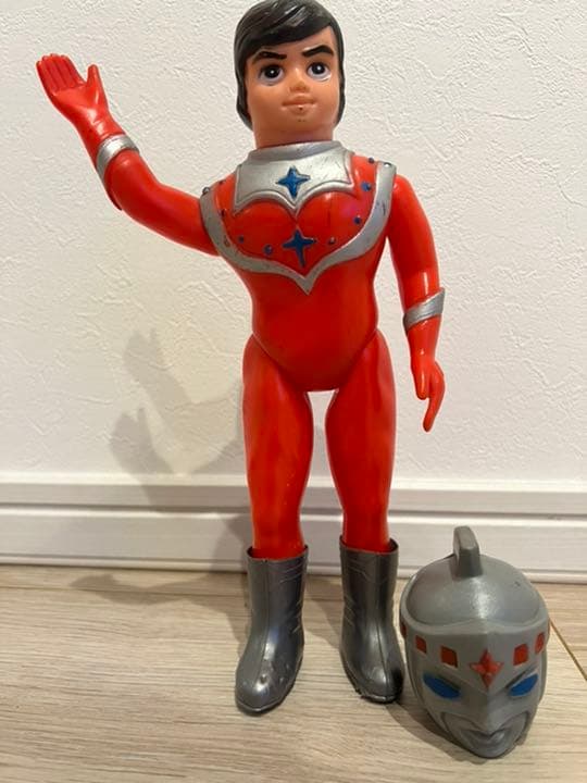 アイアンキング 面取れ ソフビ フィギュア 当時