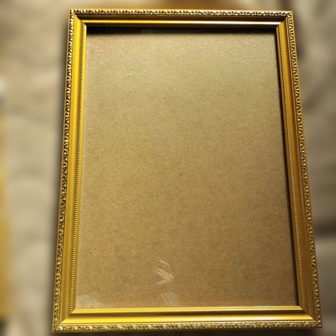 【未使用】ゴールド装飾フレーム3サイズセット