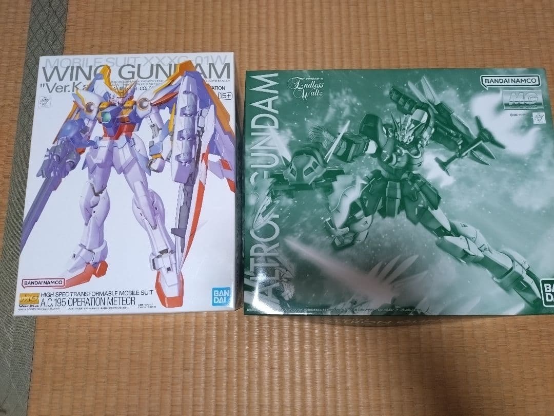 MGウイングガンダム Ver.Ka & アルトロンガンダム（ナタク） セット MGウイングガンダム Ver.Ka & アルトロンガンダム（ナタク） セット