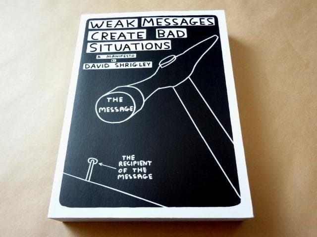 デイヴィッド・シュリグリー 画集 Weak Messages Create - メルカリ