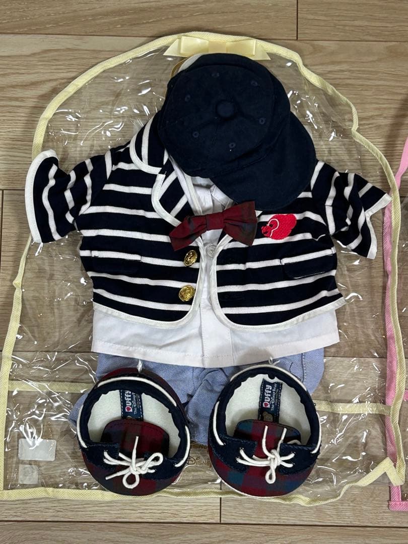 ディズニーシー　ダッフィー、シェリーメイ　キャナリークロージング　コスチューム