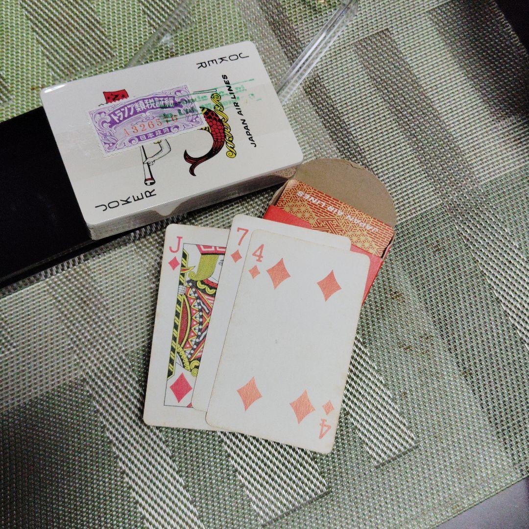 JAL トランプ ケース付き