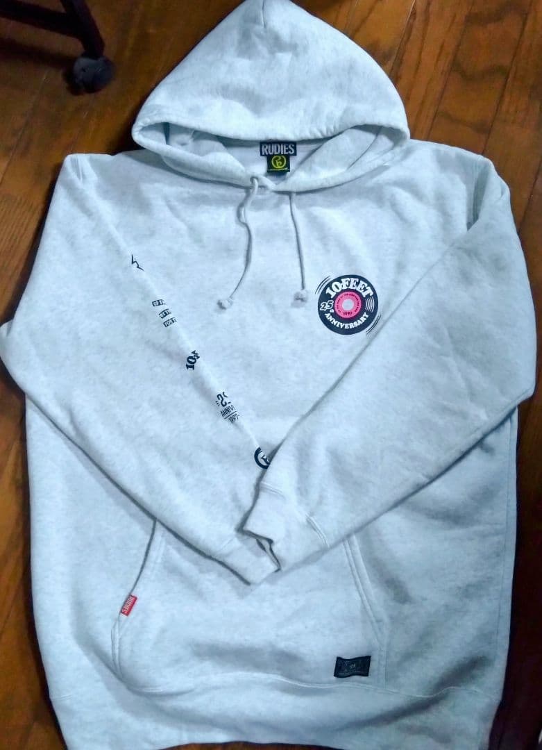 10-FEETXRUDIE´S ROLLING CRADLE パーカー（XXL）-切売販売