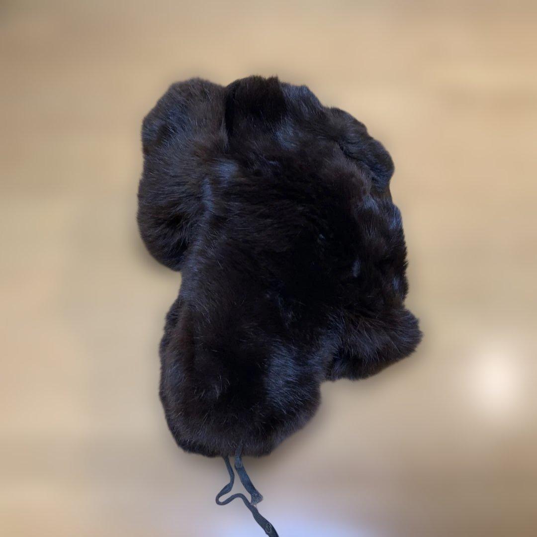 ソ連軍 ウシャンカ帽 リアルミンク - メルカリ