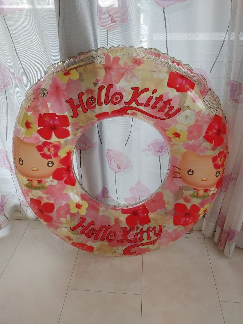 ☆レア☆ハローキティ 浮き輪 直径約100cm - メルカリ