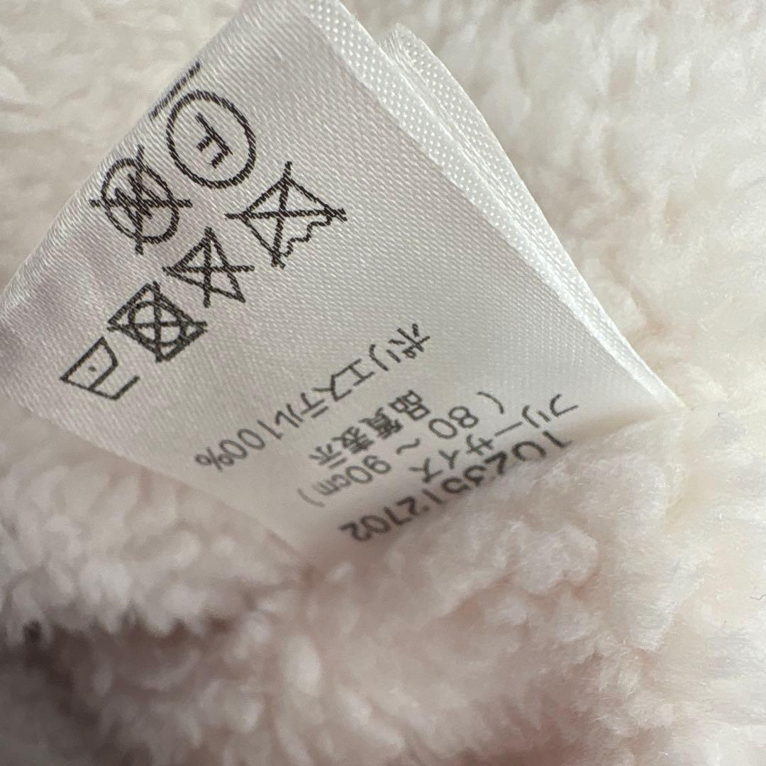 美品♡シャーリーテンプル♡うさぎタフタコート♡赤♡ベビフリ♡うさ耳アウター