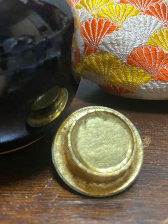 茶入　仕覆　景山　茶道具