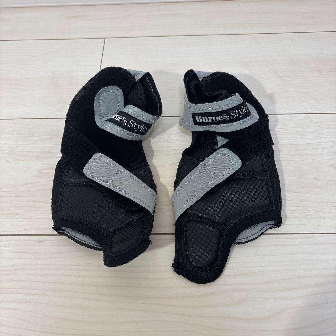 美品】バーネススタイル キックボクシング グローブMシューズ M ブラック