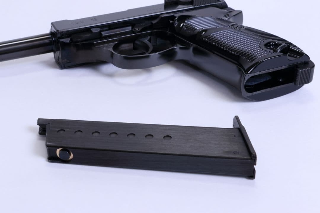 マルゼン ワルサーP38 ブラックメタル ガスブローバック