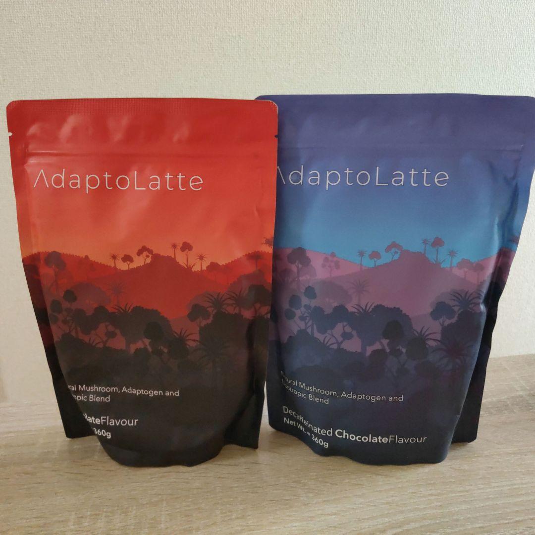 AdaptoLatte アダプトラテ オリジナルチョコレート風味＆デカフェ Adaptolatte デカフェチョコレート 360g×2袋 アダプトラテ AdaptoLatte