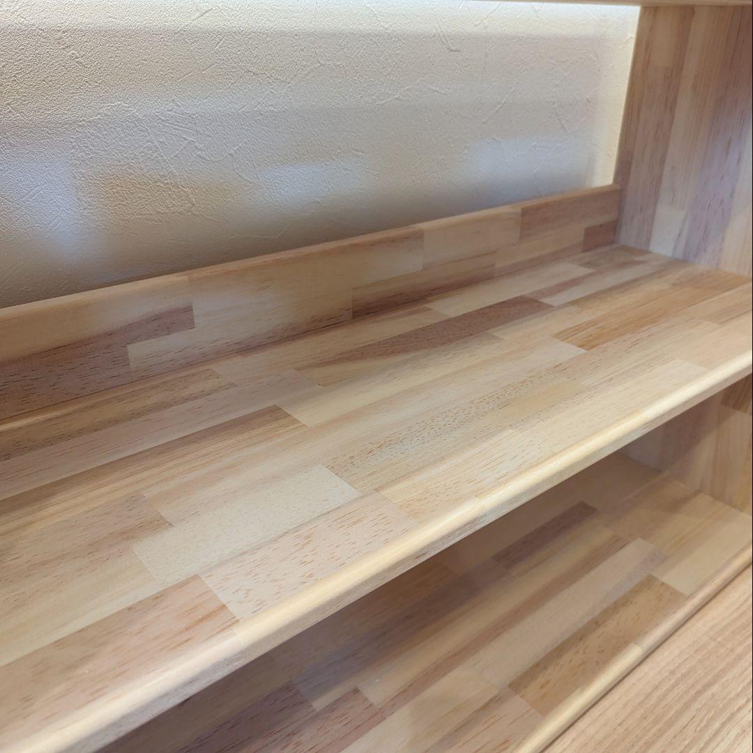 りん　絵本棚　木製棚　✨　木製ハンドメイド　リビングボード　モンテッソーリ