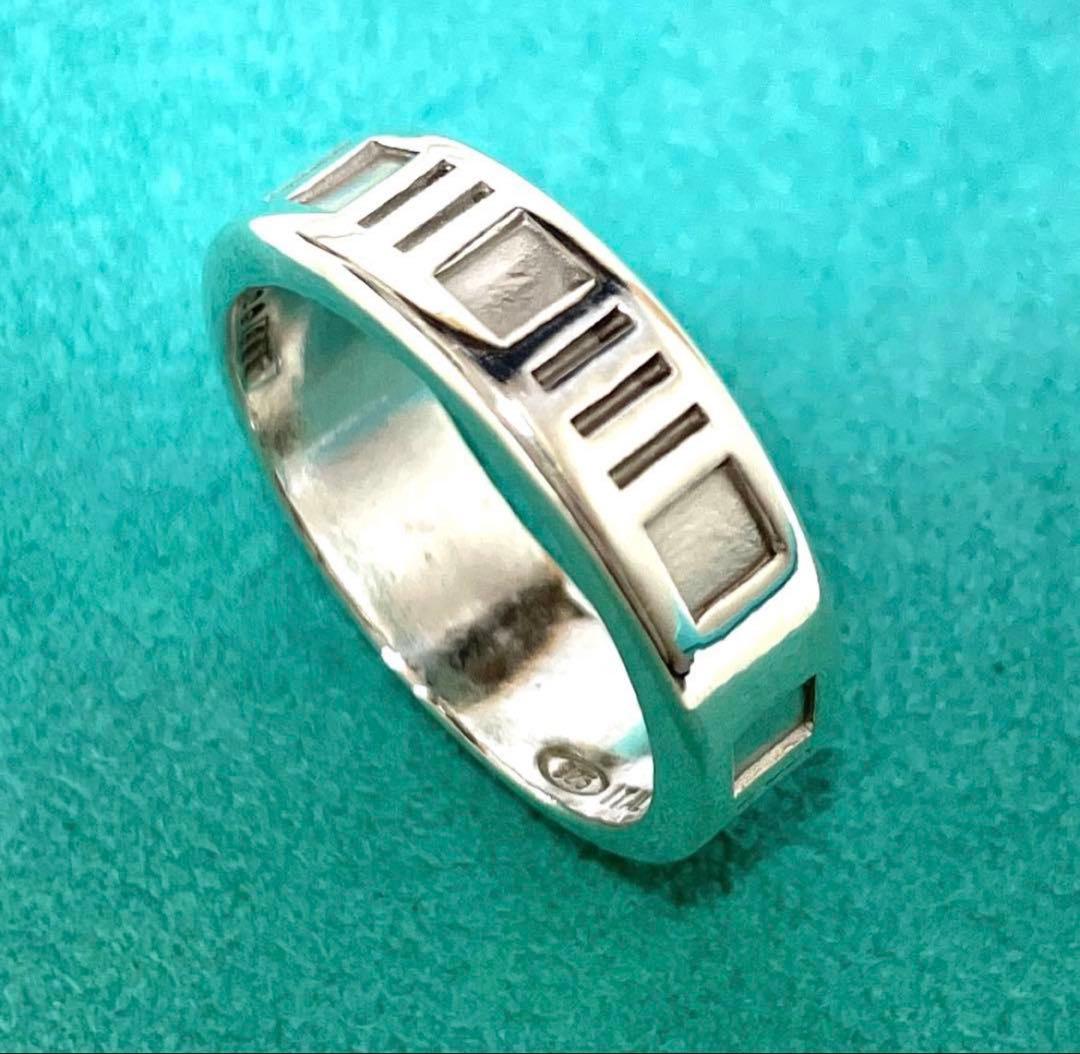 【最終値下げ済み】TIFFANY&Co. ティファニー　アトラスリング　19号