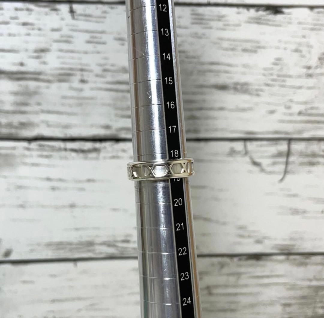 【最終値下げ済み】TIFFANY&Co. ティファニー　アトラスリング　19号