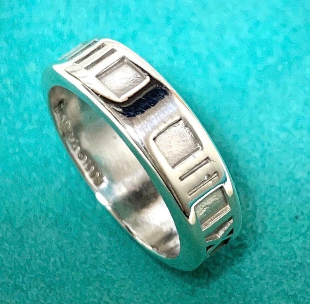 【最終値下げ済み】TIFFANY&Co. ティファニー　アトラスリング　19号