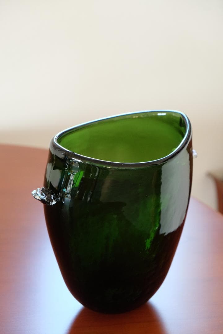 西山亮 民藝品 吹きガラス 花瓶 花器 骨董 横山秀樹 舩木倭帆 ガラス