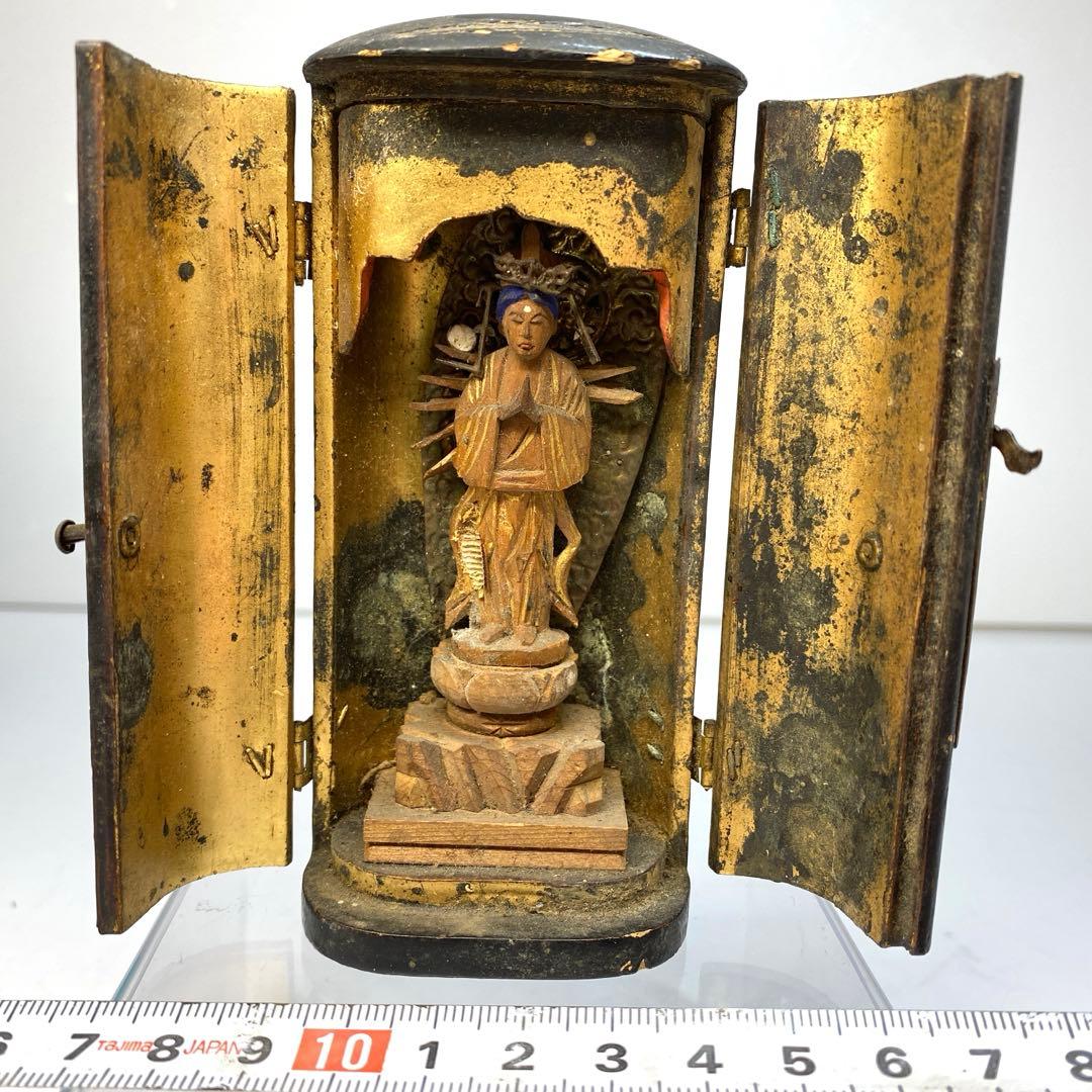 賢人木像古美術細工1体