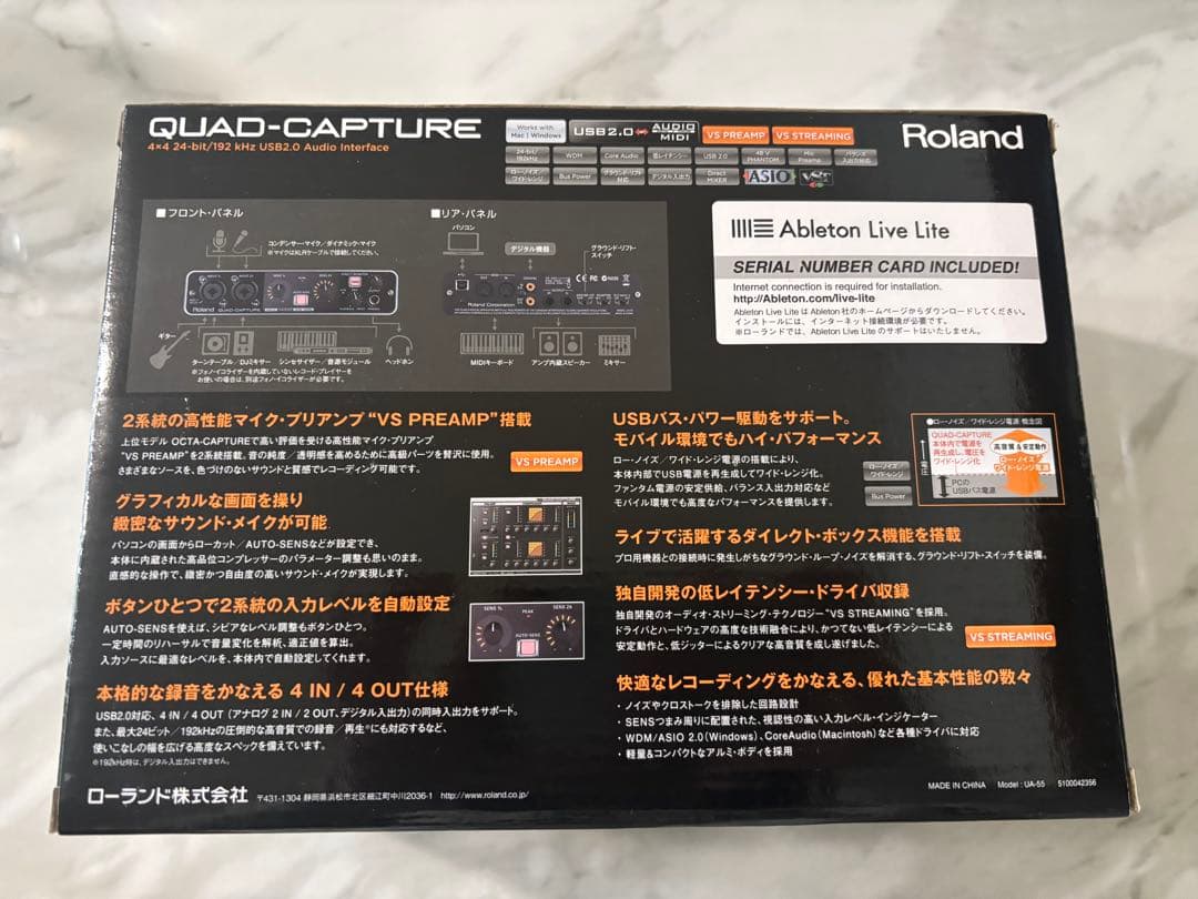 RODE NT-1A Roland QUAD-CAPTURE セット