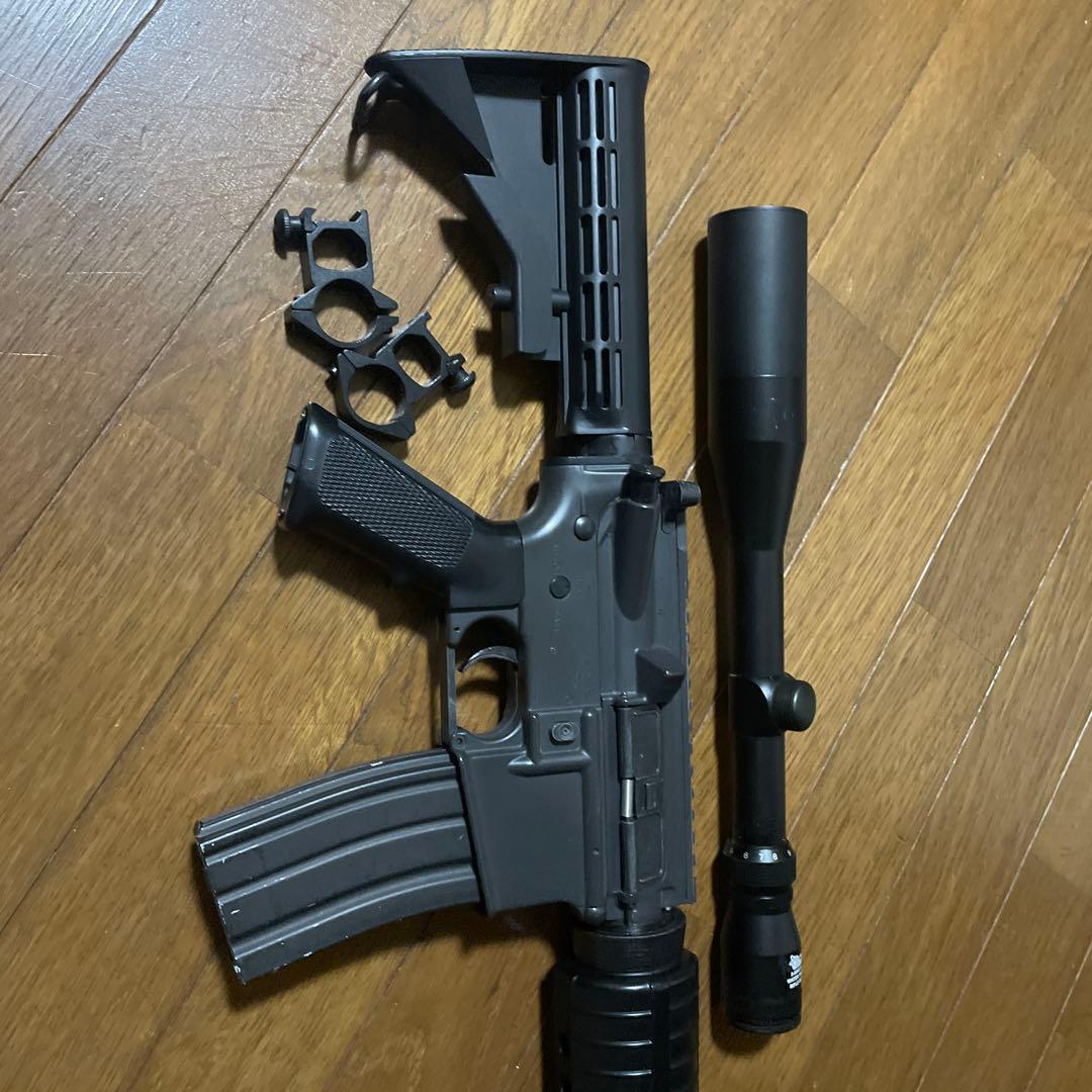 東京マルイ製　プラスチック製スタンダード電動ガン スコープ付き