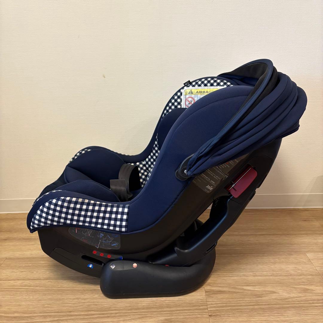 【チャイルドシート】　ジョイー チルト キャノピー付き ネイビー チェック柄