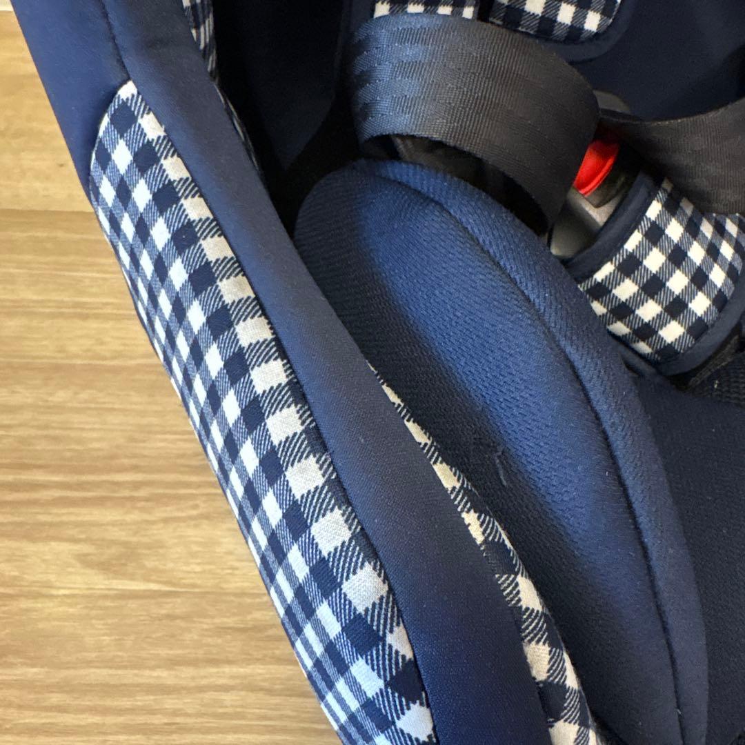 【チャイルドシート】　ジョイー チルト キャノピー付き ネイビー チェック柄