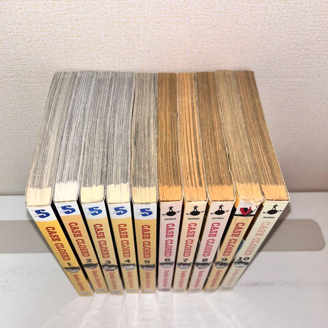 名探偵　コナン　英語版　1〜10巻セット　case closed