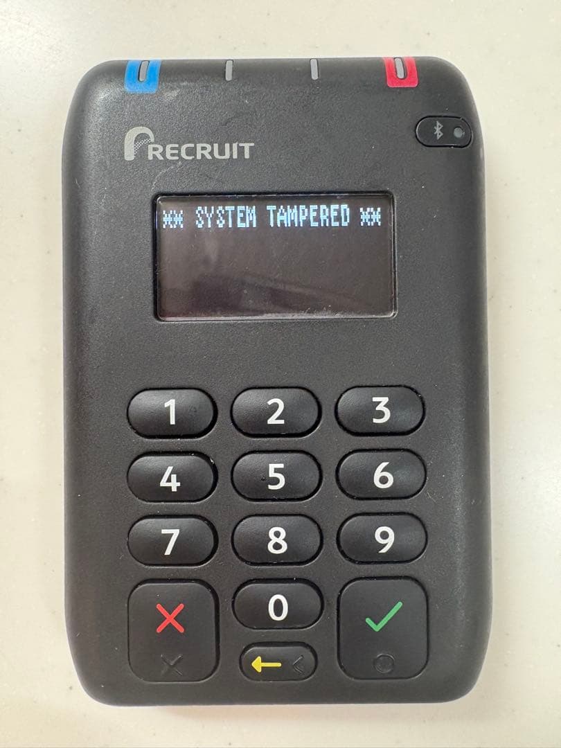 Air PAY エアペイ カードリーダー RECRUIT リクルート ブラック - メルカリ